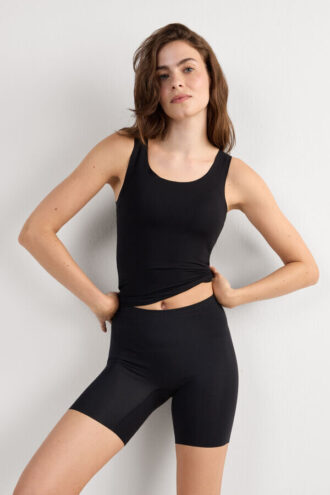 Bavlněné šortky s bezešvým lemem