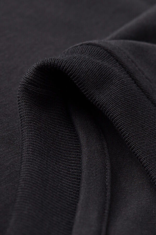 Bavlněné oversized tričko z interlocku Bavlněné oversized tričko z interlocku