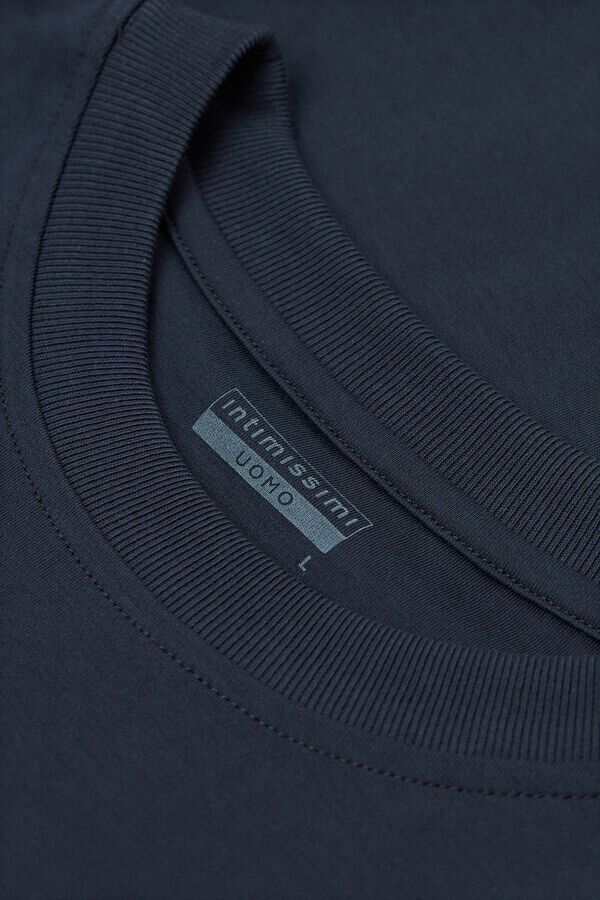 Bavlněné oversized tričko z interlocku Bavlněné oversized tričko z interlocku