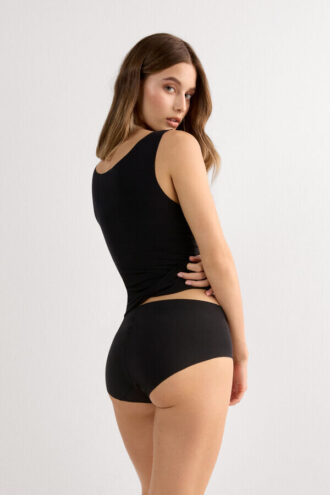 Bezešvé bavlněné hipster kalhotky