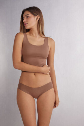 Bezešvé bavlněné kalhotky