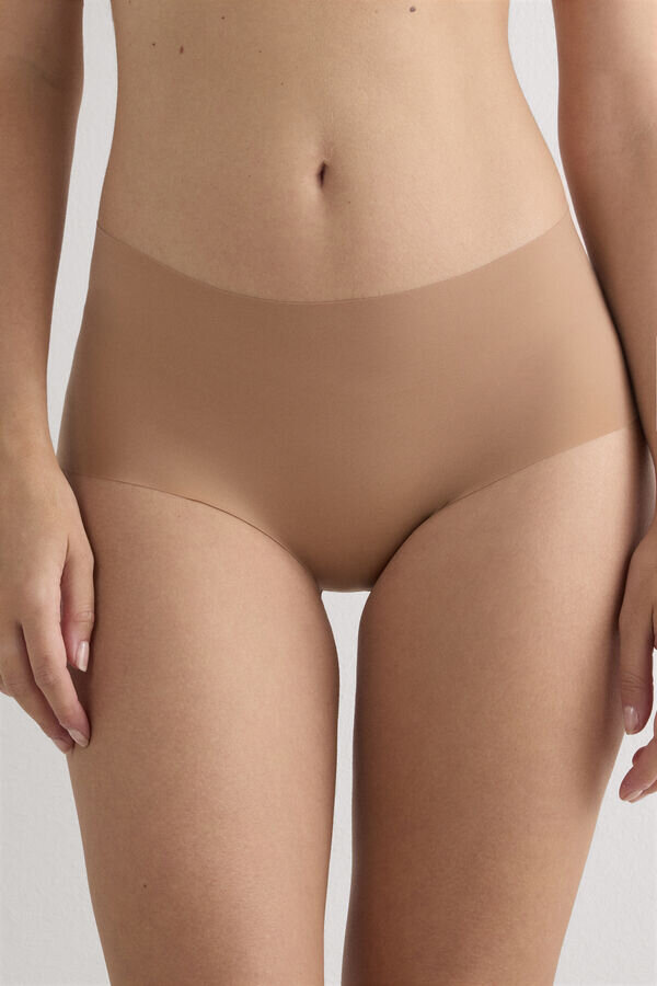 Bezešvé hipsterky z mikrovlákna Bezešvé hipsterky z mikrovlákna
