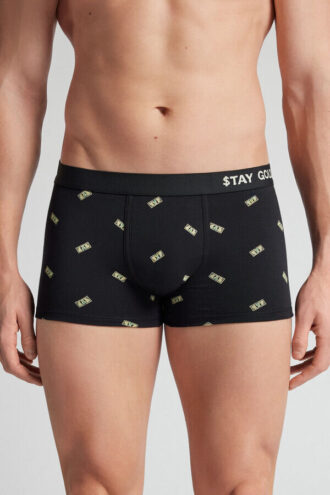Boxerky Money Print Superior Cotton