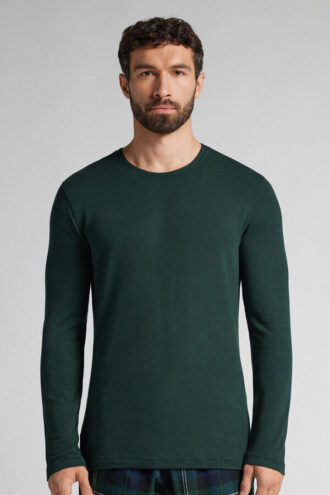 Dlouhý rukáv Modal-Cashmere Top