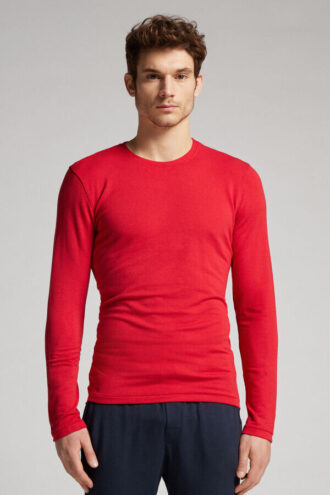 Dlouhý rukáv Modal-Cashmere Top