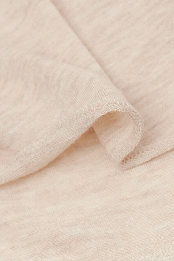 Dlouhý rukáv, výstřih do U, ultralehký modal s kašmírem Dlouhý rukáv, výstřih do U, ultralehký modal s kašmírem