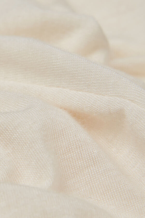 Dlouhý rukáv, výstřih do U, ultralehký modal s kašmírem Dlouhý rukáv, výstřih do U, ultralehký modal s kašmírem