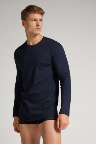 Dlouhý rukáv z teplé bavlny