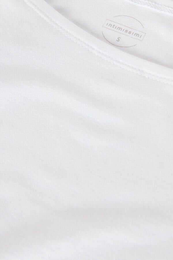 Dlouhé tričko s lodním výstřihem z mikromodalu Dlouhé tričko s lodním výstřihem z mikromodalu