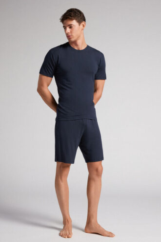 Hedvábné a modální šortky