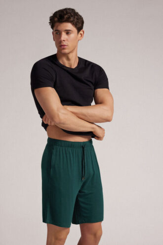 Hedvábné a modální šortky