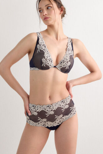 Hipster Brazilian kalhotky Pretty Flowers