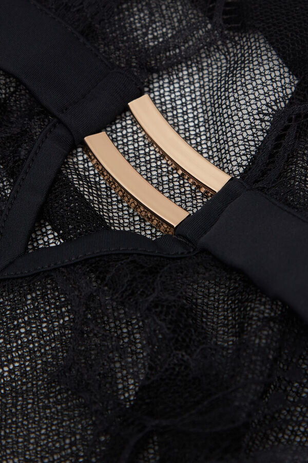 Hravé krajkové Lace Bodysuit Glamour Hravé krajkové Lace Bodysuit Glamour