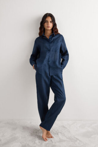 Košile z čistého lnu