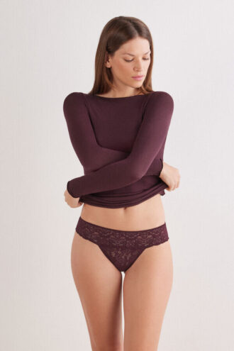 Krajkové Brazilian kalhotky