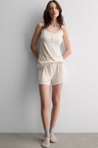 Krátké pyžamo Sweet Pointelle