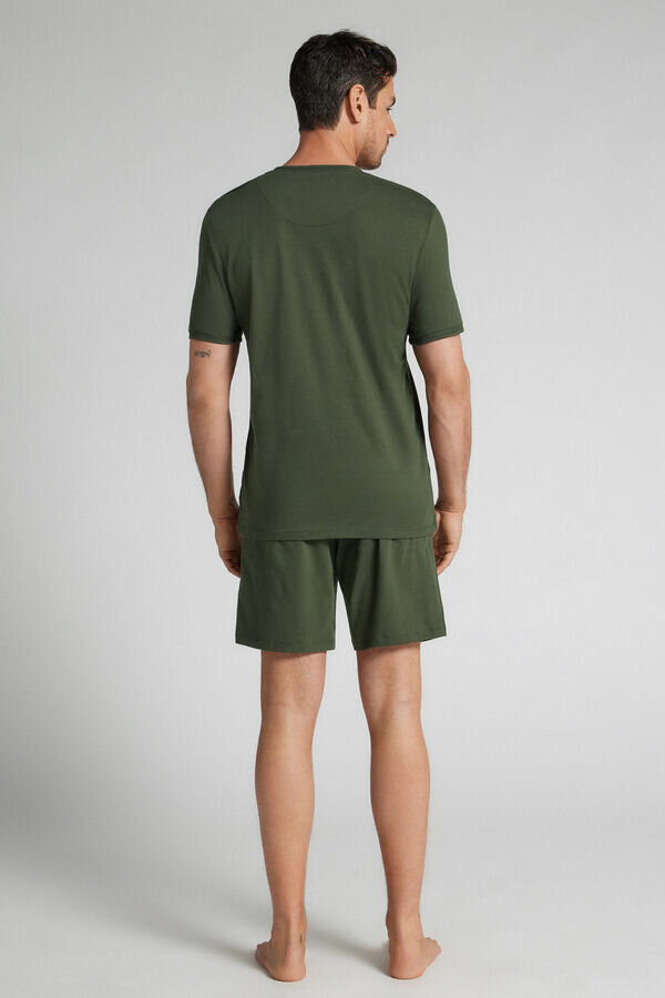 Krátké pyžamo z prvotřídní bavlny Krátké pyžamo z prvotřídní bavlny