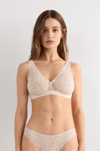 Lace Triangle Bra