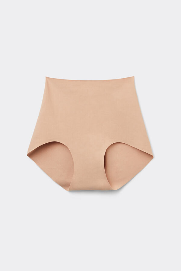 Lehké tvarující bavlněné kalhotky s vysokým pasem Lehké tvarující bavlněné kalhotky s vysokým pasem