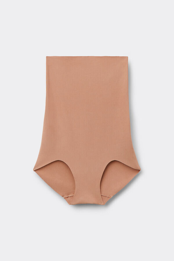 Lehké tvarující bavlněné kalhotky s vysokým pasem Lehké tvarující bavlněné kalhotky s vysokým pasem