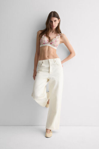 Podprsenka Lara s potiskem Pretty Flowers