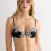 Podprsenka Push-Up Pretty Flowers Bellissima Push-Up