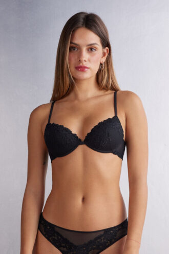 Podprsenka s push-up efektem Pretty Flowers Bellissima Push-Up