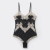 Pretty Flowers tylové a krajkové Lace Bodysuit Pretty Flowers tylové a krajkové Lace Bodysuit