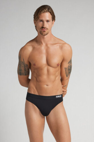 Thong z mikrovlákna s logem