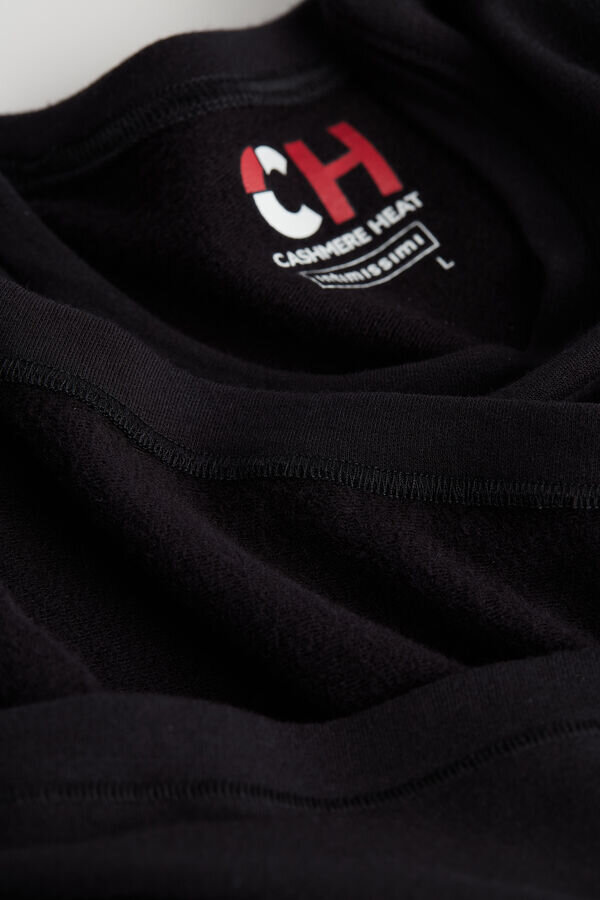 Tričko s krátkým rukávem z modalu a kašmíru Tričko s krátkým rukávem z modalu a kašmíru