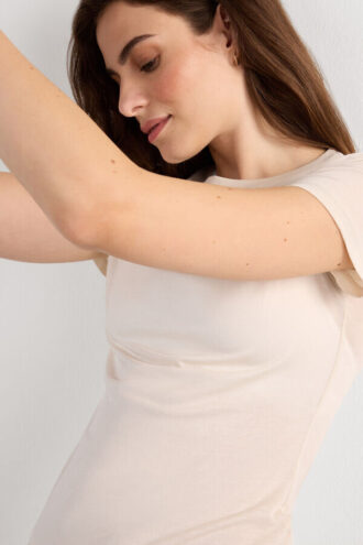 Tričko s krátkým rukávem z ultra čerstvé bavlny