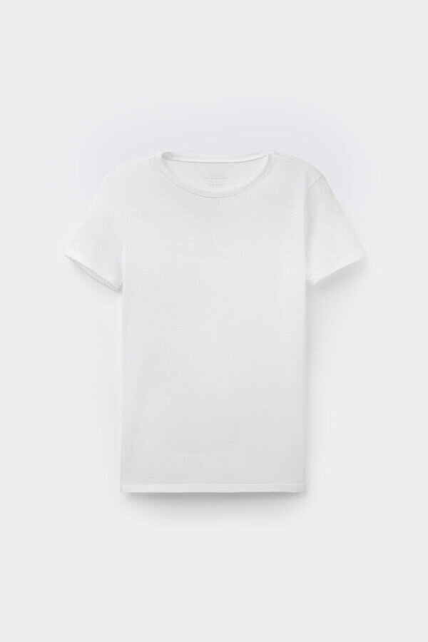 Tričko s krátkým rukávem z ultra čerstvé bavlny Tričko s krátkým rukávem z ultra čerstvé bavlny