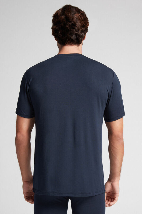 Tričko z modalu a hedvábí Tričko z modalu a hedvábí