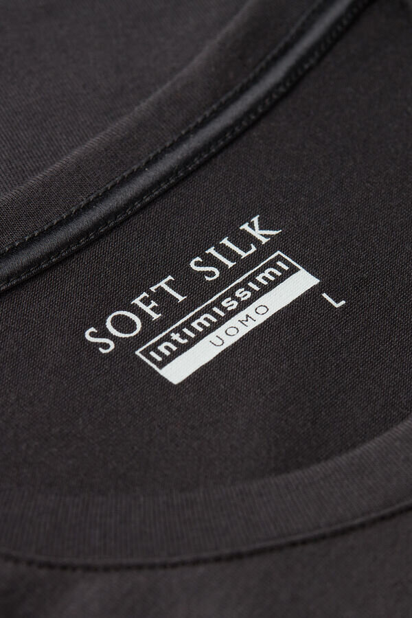 Tričko z modalu a hedvábí Tričko z modalu a hedvábí