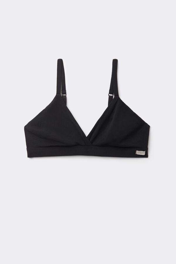 Trojúhelníková podprsenka Emma z přírodní bavlny Trojúhelníková podprsenka Emma z přírodní bavlny