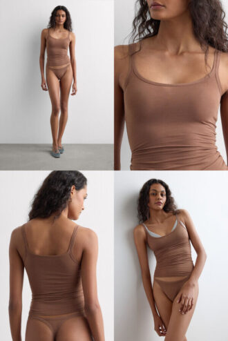 Ultralehký bavlněný top