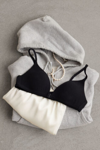 Ultralehká bavlněná trojúhelníková podprsenka Tiziana