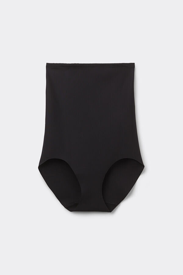 Vysoký pas tvarující hipstery z bezešvého mikrovlákna Vysoký pas tvarující hipstery z bezešvého mikrovlákna